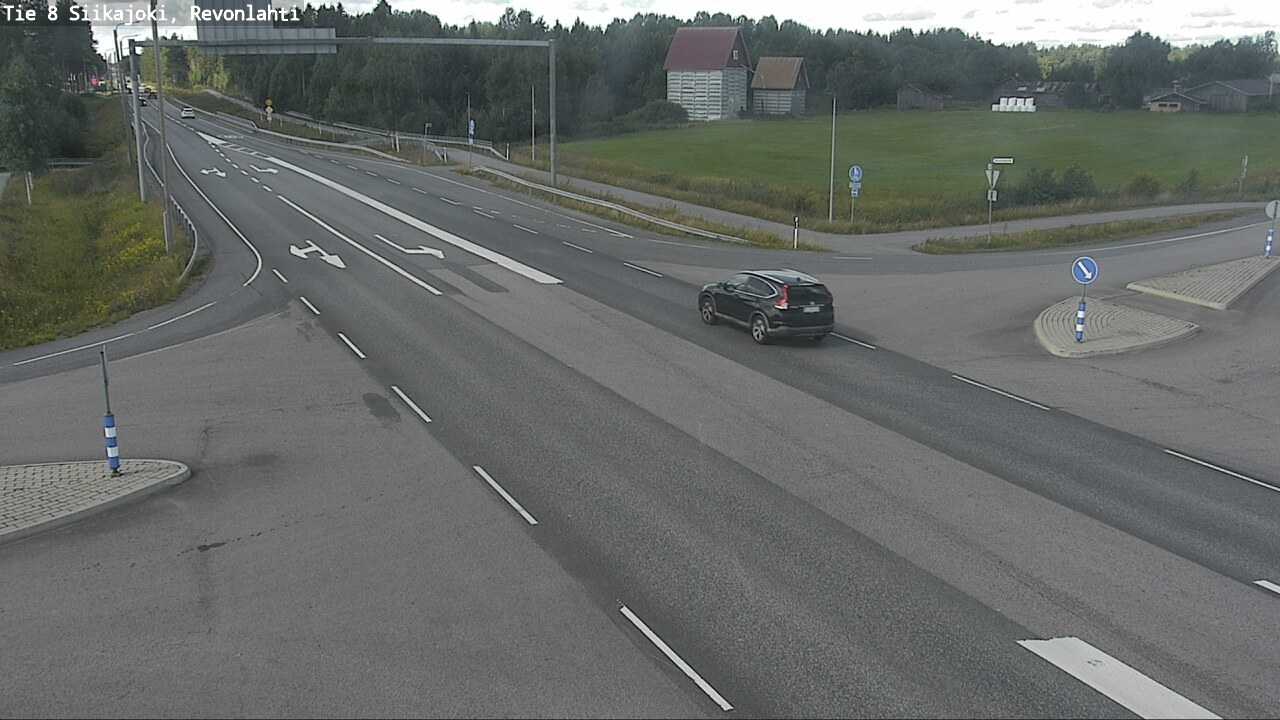 Kelikamerat Kuva Tie 8 Siikajoki, Revonlahti, Siikajoki, Pohjois-Pohjanmaa