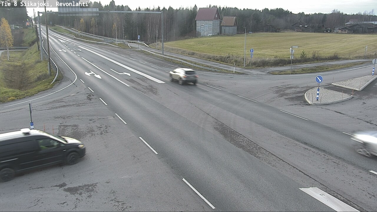 Kelikamerat Kuva Tie 8 Siikajoki, Revonlahti, Siikajoki, Pohjois-Pohjanmaa