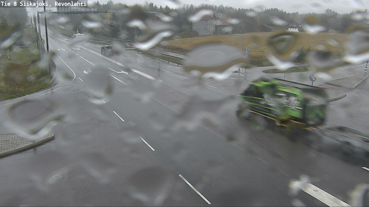 Weather Camera Image Road 8 Siikajoki, Revonlahti, Siikajoki, Pohjois-Pohjanmaa
