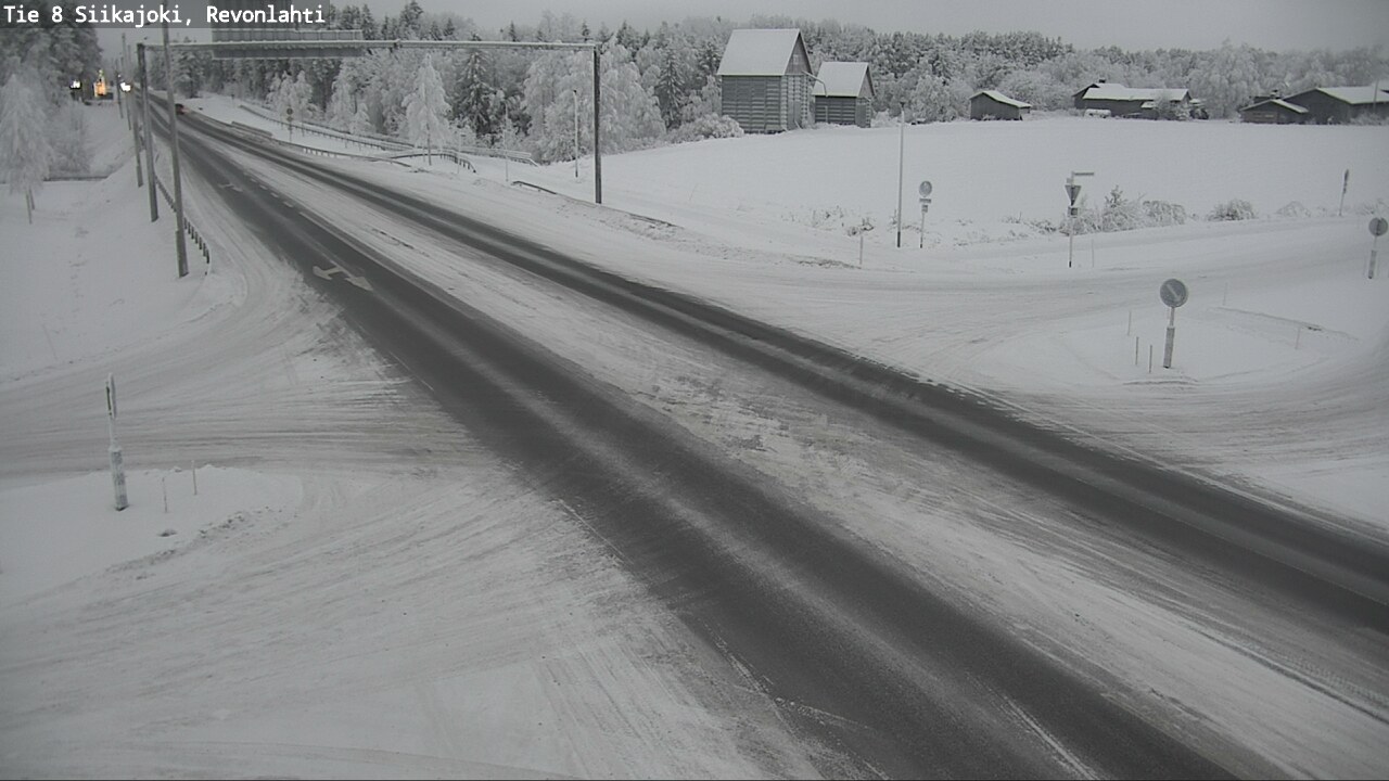 Kelikamerat Kuva Tie 8 Siikajoki, Revonlahti, Siikajoki, Pohjois-Pohjanmaa