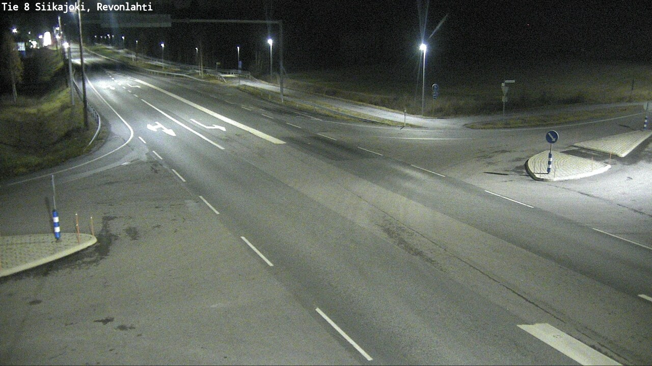 Kelikamerat Kuva Tie 8 Siikajoki, Revonlahti, Siikajoki, Pohjois-Pohjanmaa