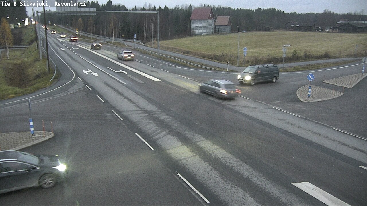 Kelikamerat Kuva Tie 8 Siikajoki, Revonlahti, Siikajoki, Pohjois-Pohjanmaa