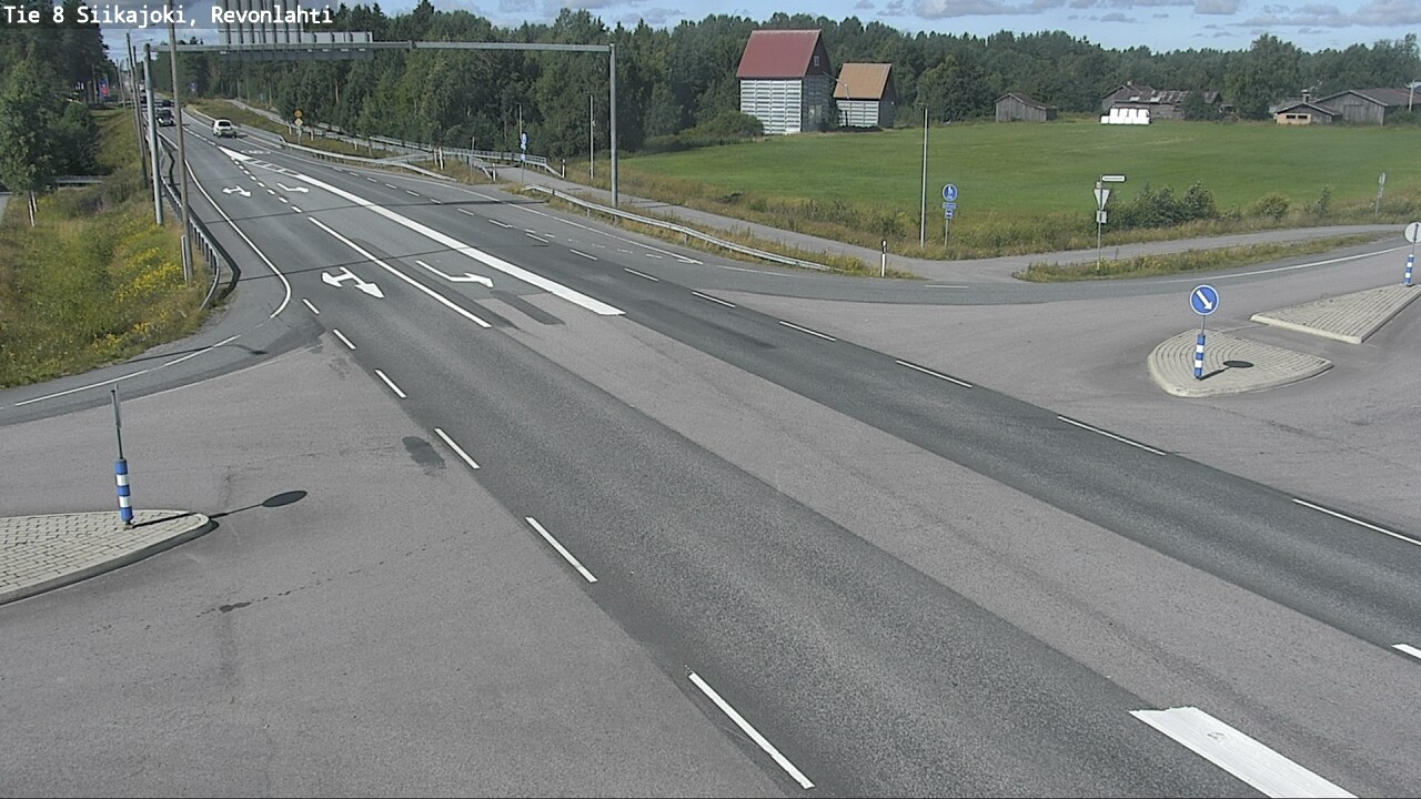 Kelikamerat Kuva Tie 8 Siikajoki, Revonlahti, Siikajoki, Pohjois-Pohjanmaa