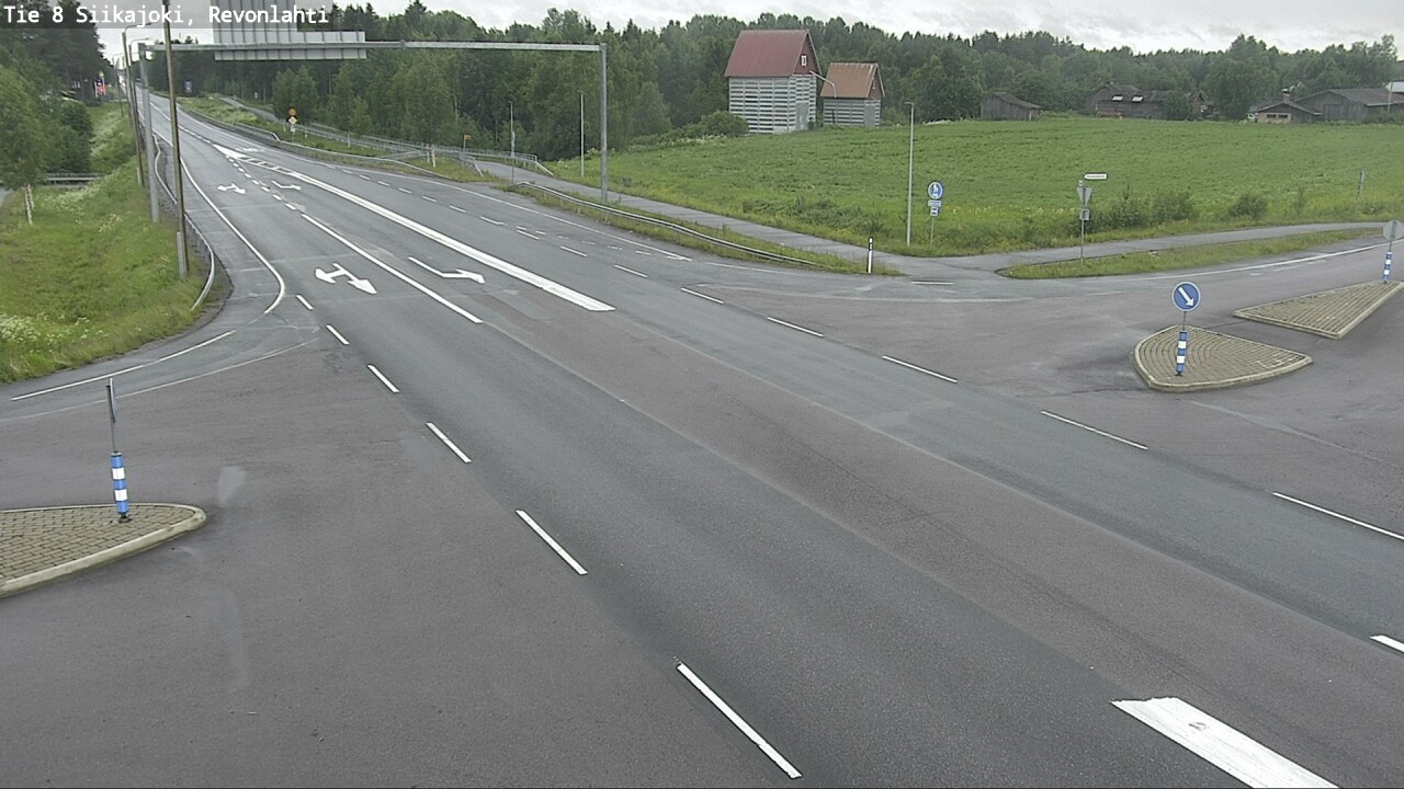 Kelikamerat Kuva Tie 8 Siikajoki, Revonlahti, Siikajoki, Pohjois-Pohjanmaa