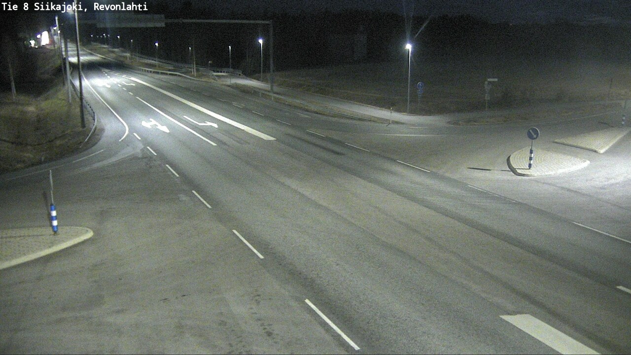 Weather Camera Image Väg 8 Siikajoki, Revolax, Siikajoki, Pohjois-Pohjanmaa