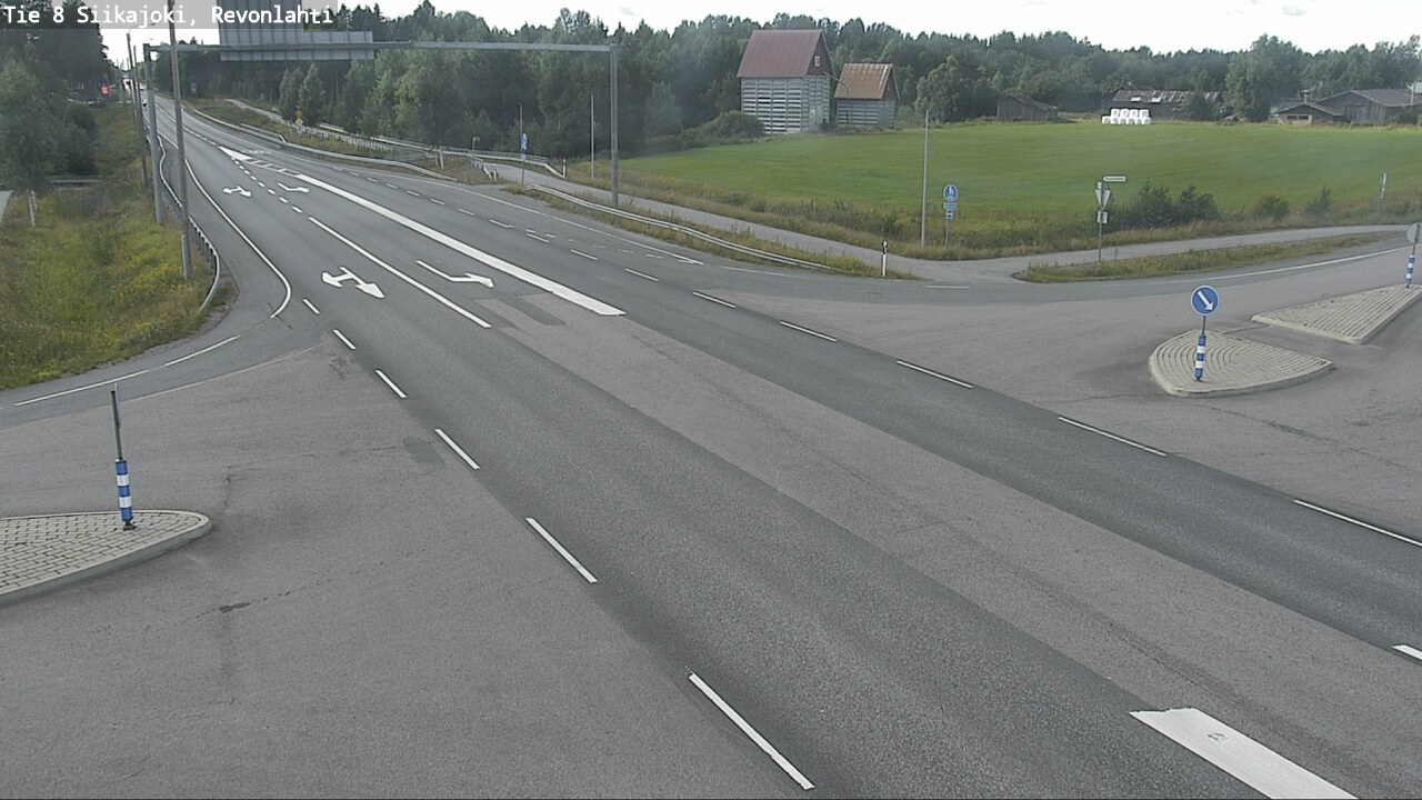 Kelikamerat Kuva Tie 8 Siikajoki, Revonlahti, Siikajoki, Pohjois-Pohjanmaa