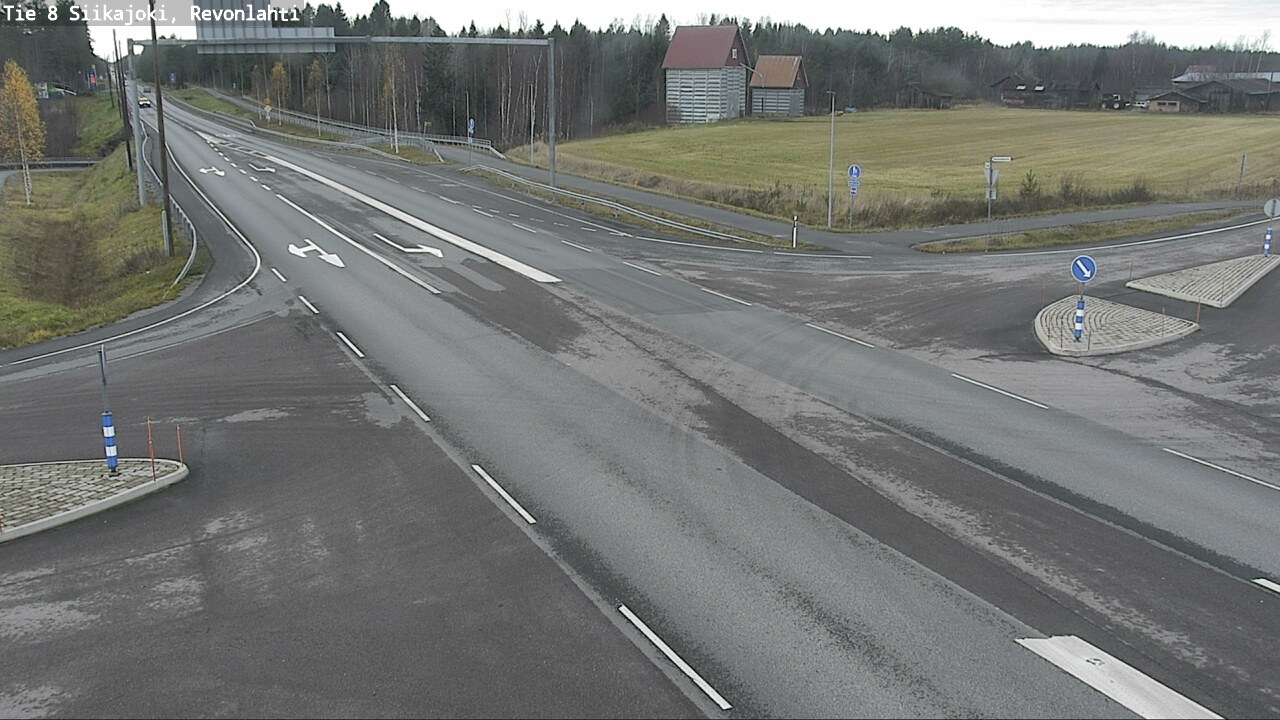 Kelikamerat Kuva Tie 8 Siikajoki, Revonlahti, Siikajoki, Pohjois-Pohjanmaa