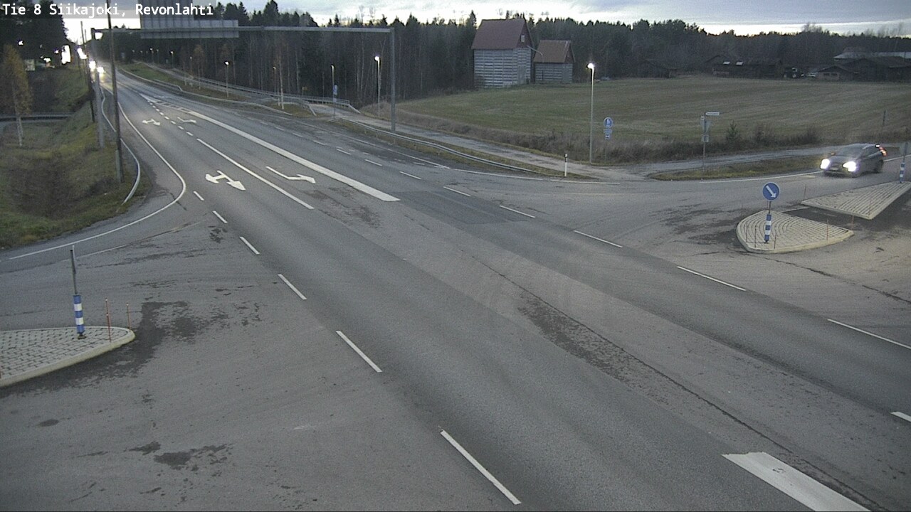 Kelikamerat Kuva Tie 8 Siikajoki, Revonlahti, Siikajoki, Pohjois-Pohjanmaa