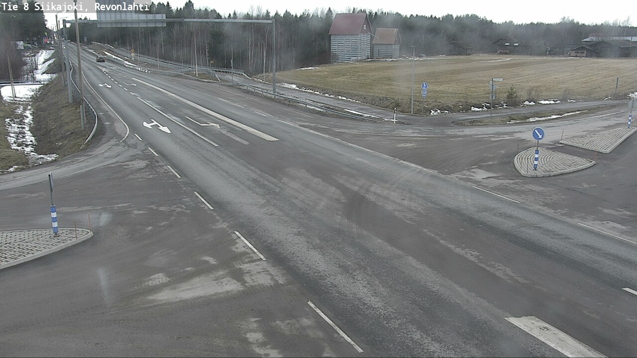 Kelikamerat Kuva Tie 8 Siikajoki, Revonlahti, Siikajoki, Pohjois-Pohjanmaa