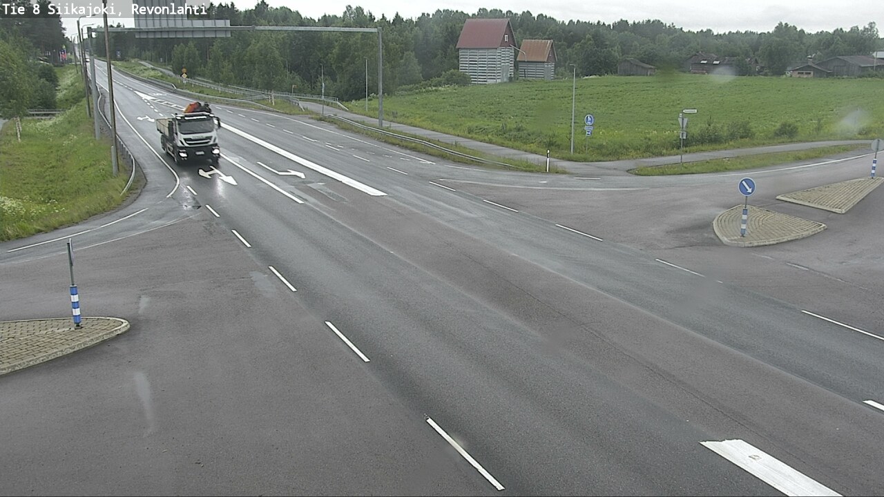 Kelikamerat Kuva Tie 8 Siikajoki, Revonlahti, Siikajoki, Pohjois-Pohjanmaa