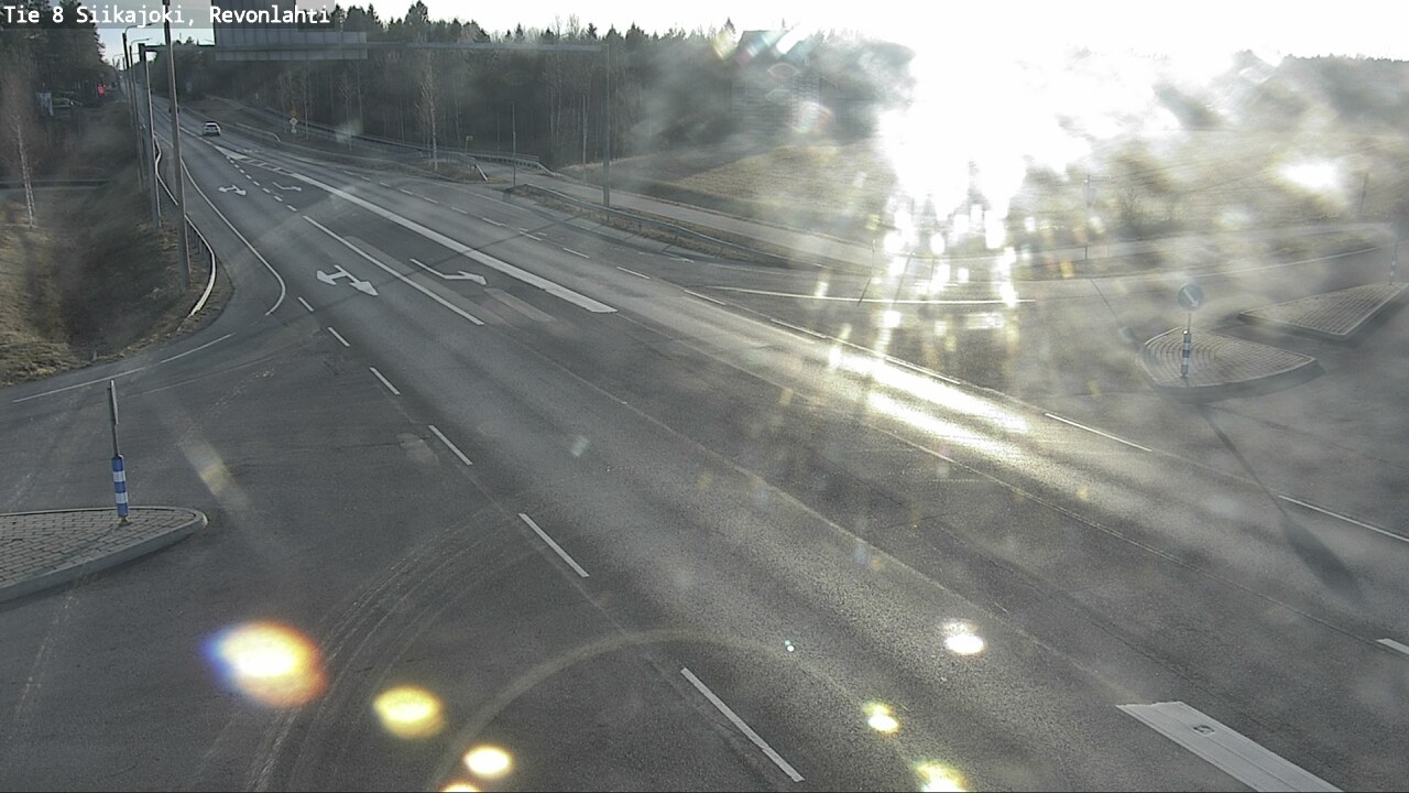 Weather Camera Image Väg 8 Siikajoki, Revolax, Siikajoki, Pohjois-Pohjanmaa