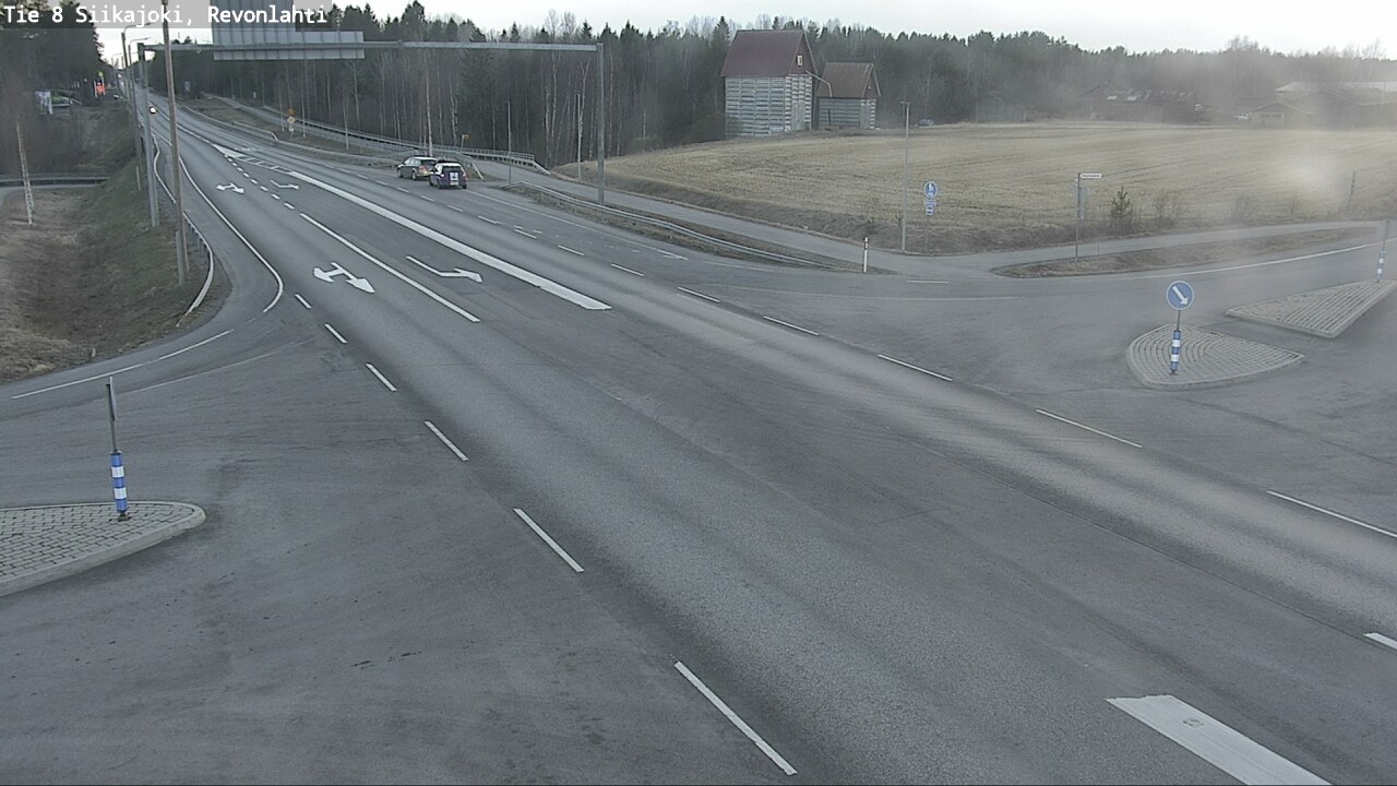 Weather Camera Image Väg 8 Siikajoki, Revolax, Siikajoki, Pohjois-Pohjanmaa