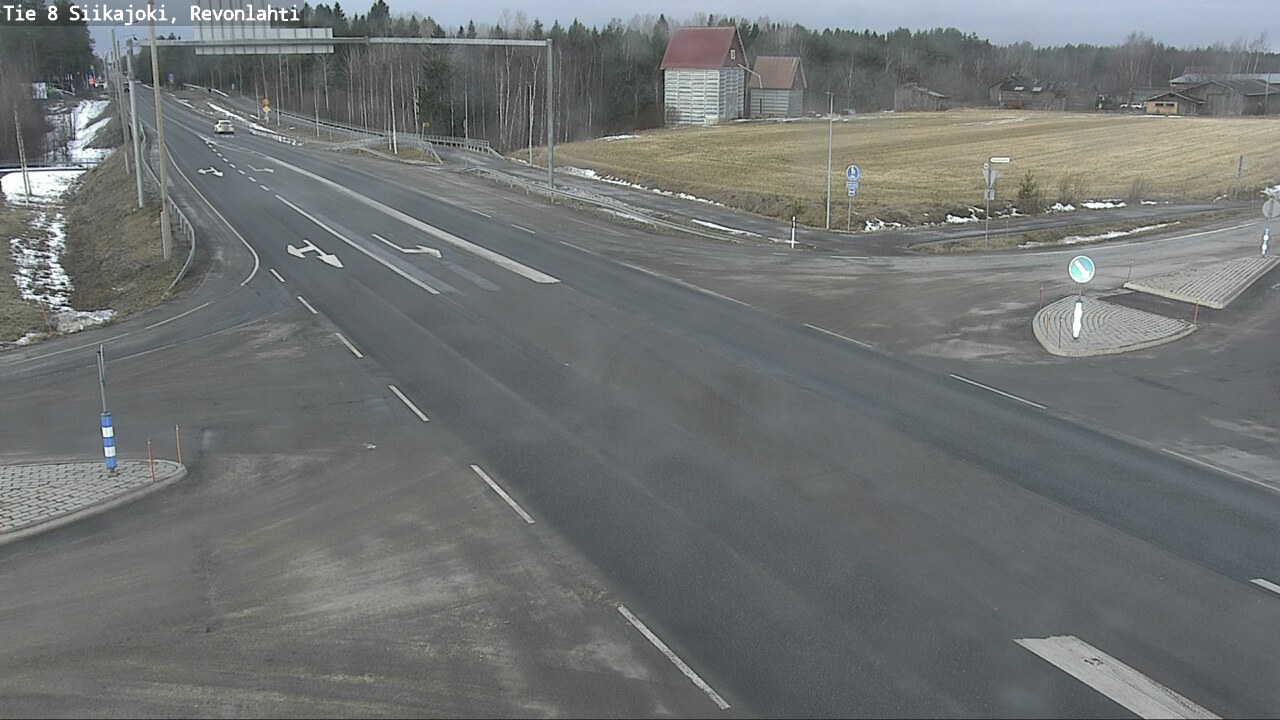 Kelikamerat Kuva Tie 8 Siikajoki, Revonlahti, Siikajoki, Pohjois-Pohjanmaa