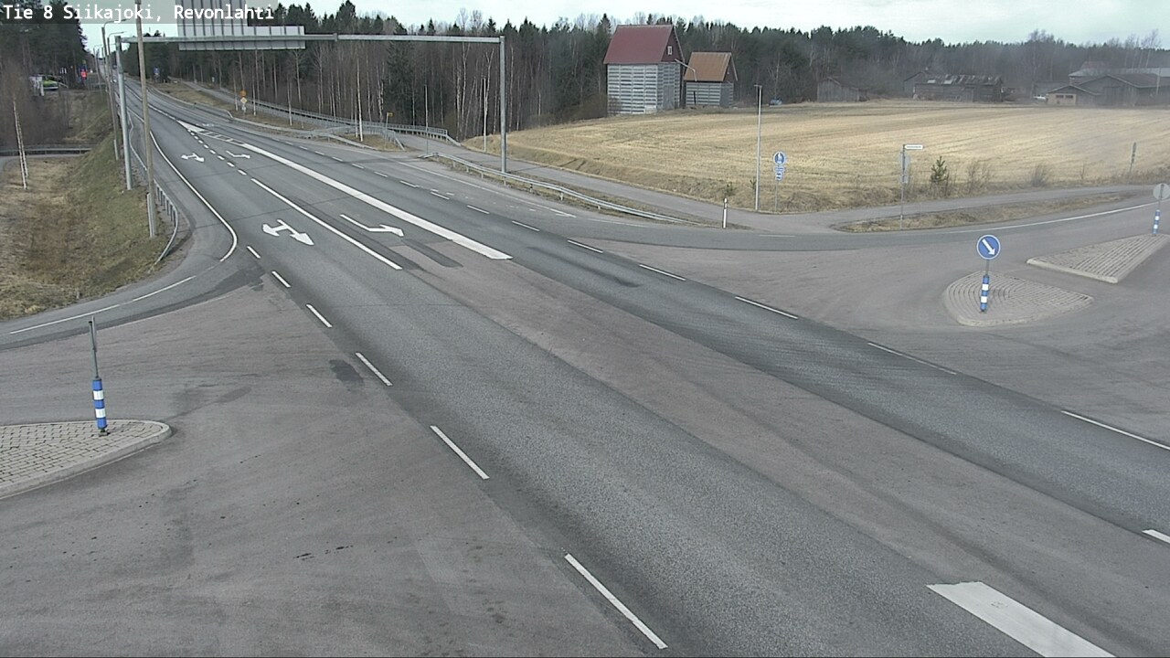 Kelikamerat Kuva Tie 8 Siikajoki, Revonlahti, Siikajoki, Pohjois-Pohjanmaa