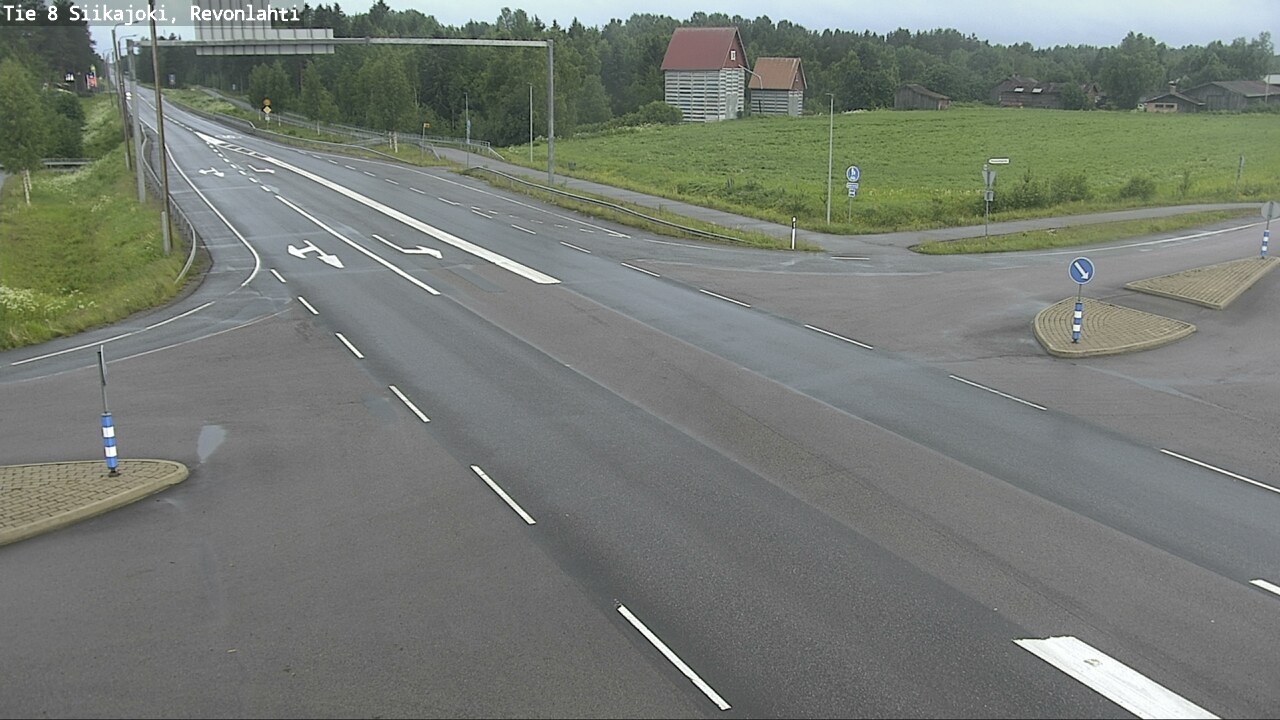 Kelikamerat Kuva Tie 8 Siikajoki, Revonlahti, Siikajoki, Pohjois-Pohjanmaa