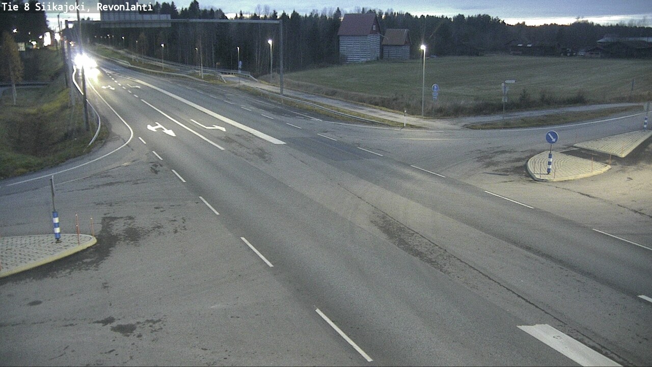 Kelikamerat Kuva Tie 8 Siikajoki, Revonlahti, Siikajoki, Pohjois-Pohjanmaa