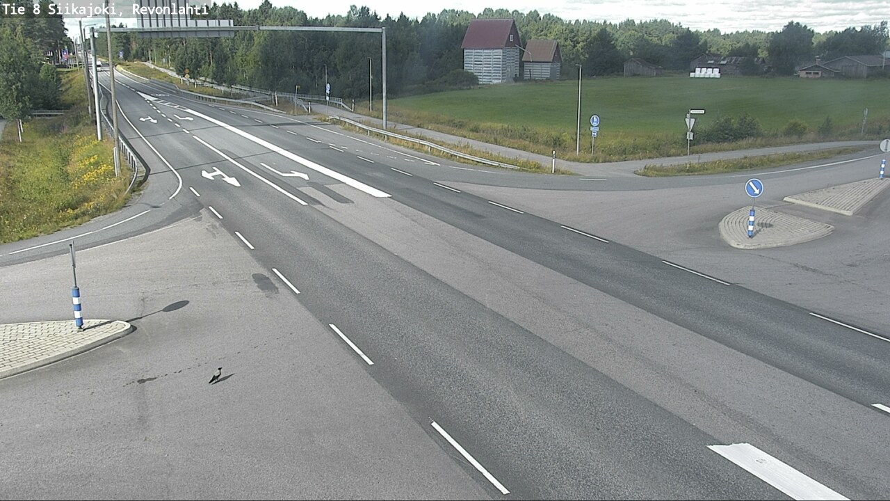 Kelikamerat Kuva Tie 8 Siikajoki, Revonlahti, Siikajoki, Pohjois-Pohjanmaa