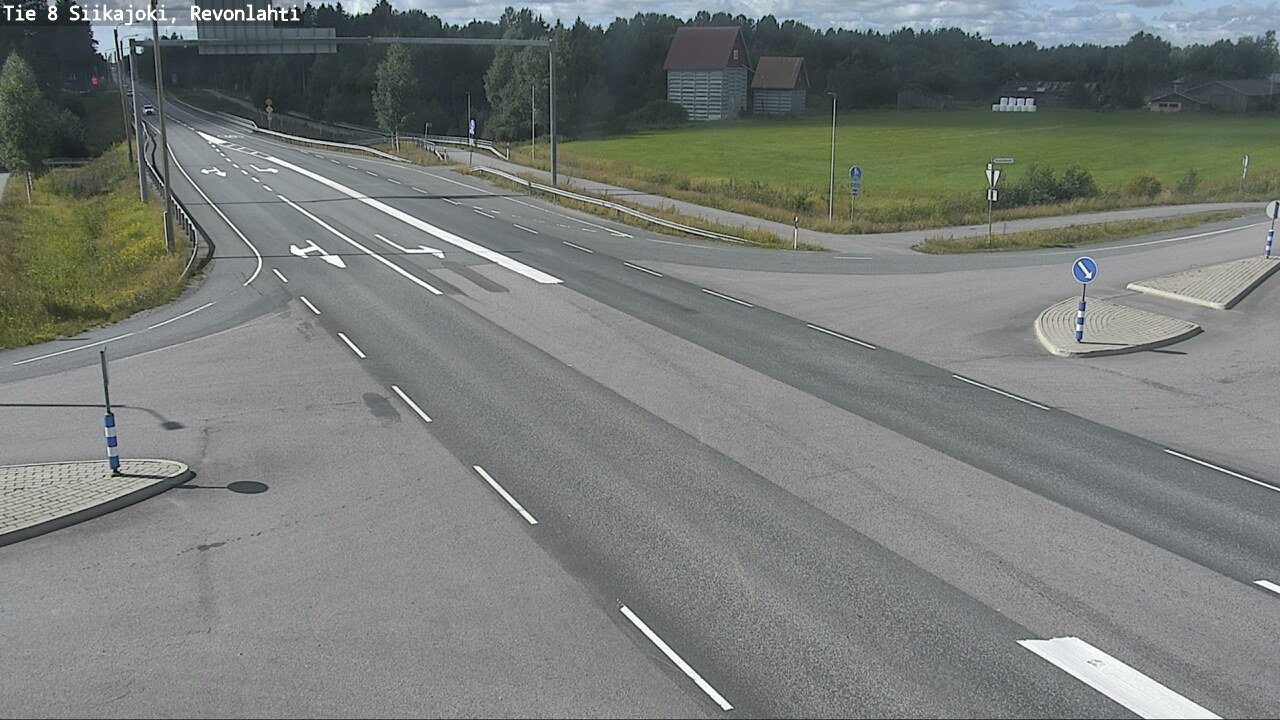 Kelikamerat Kuva Tie 8 Siikajoki, Revonlahti, Siikajoki, Pohjois-Pohjanmaa