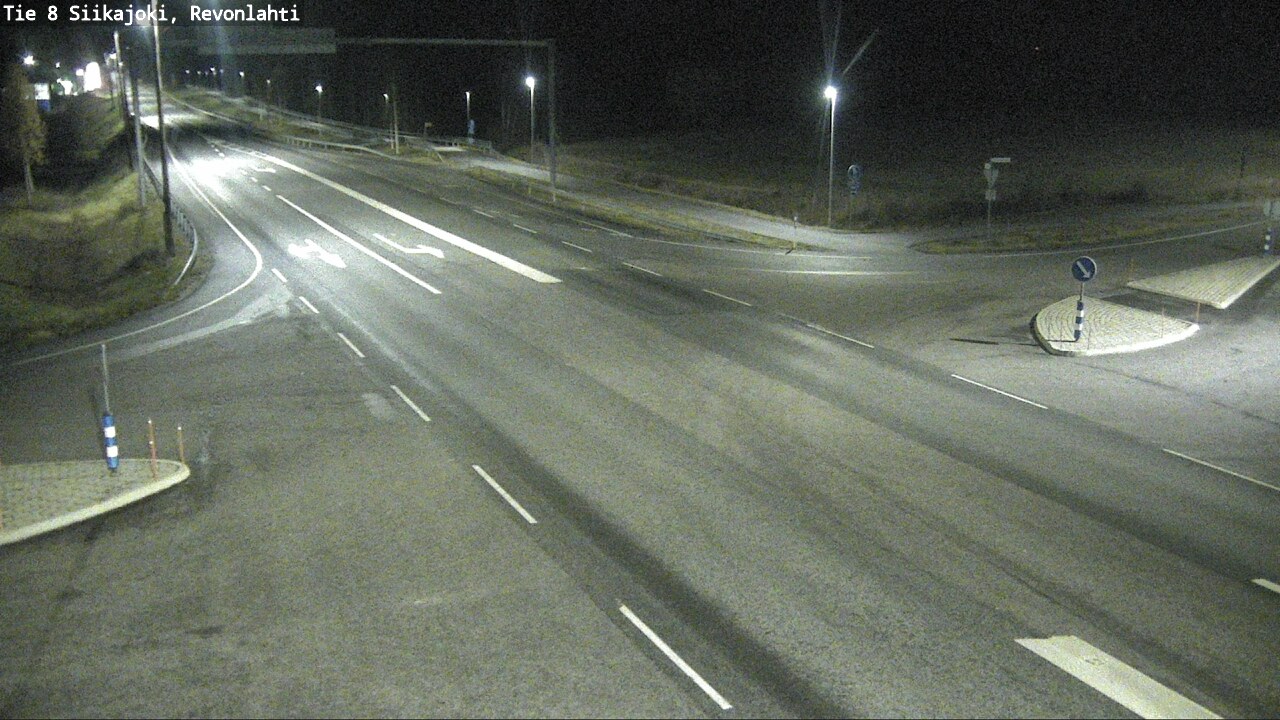 Kelikamerat Kuva Tie 8 Siikajoki, Revonlahti, Siikajoki, Pohjois-Pohjanmaa