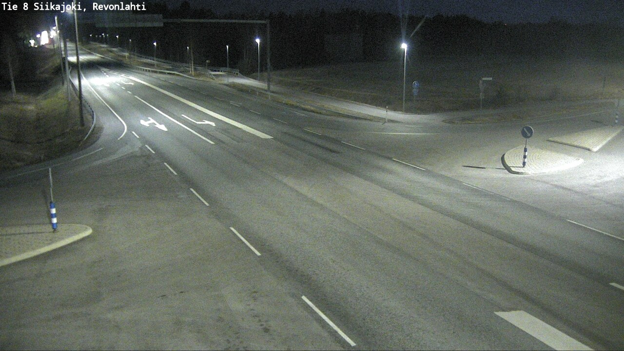 Weather Camera Image Väg 8 Siikajoki, Revolax, Siikajoki, Pohjois-Pohjanmaa