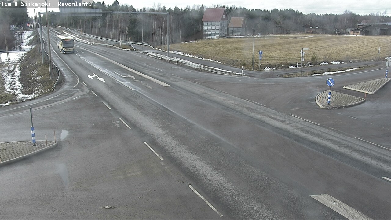 Kelikamerat Kuva Tie 8 Siikajoki, Revonlahti, Siikajoki, Pohjois-Pohjanmaa