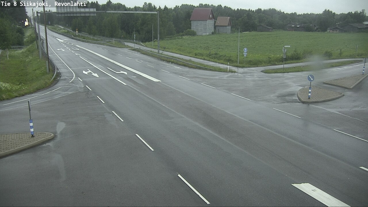 Kelikamerat Kuva Tie 8 Siikajoki, Revonlahti, Siikajoki, Pohjois-Pohjanmaa