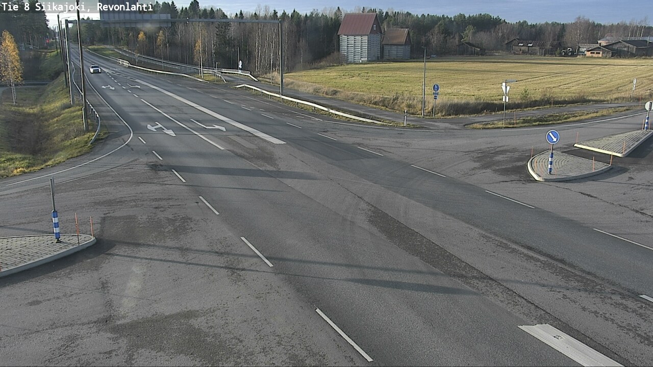 Kelikamerat Kuva Tie 8 Siikajoki, Revonlahti, Siikajoki, Pohjois-Pohjanmaa