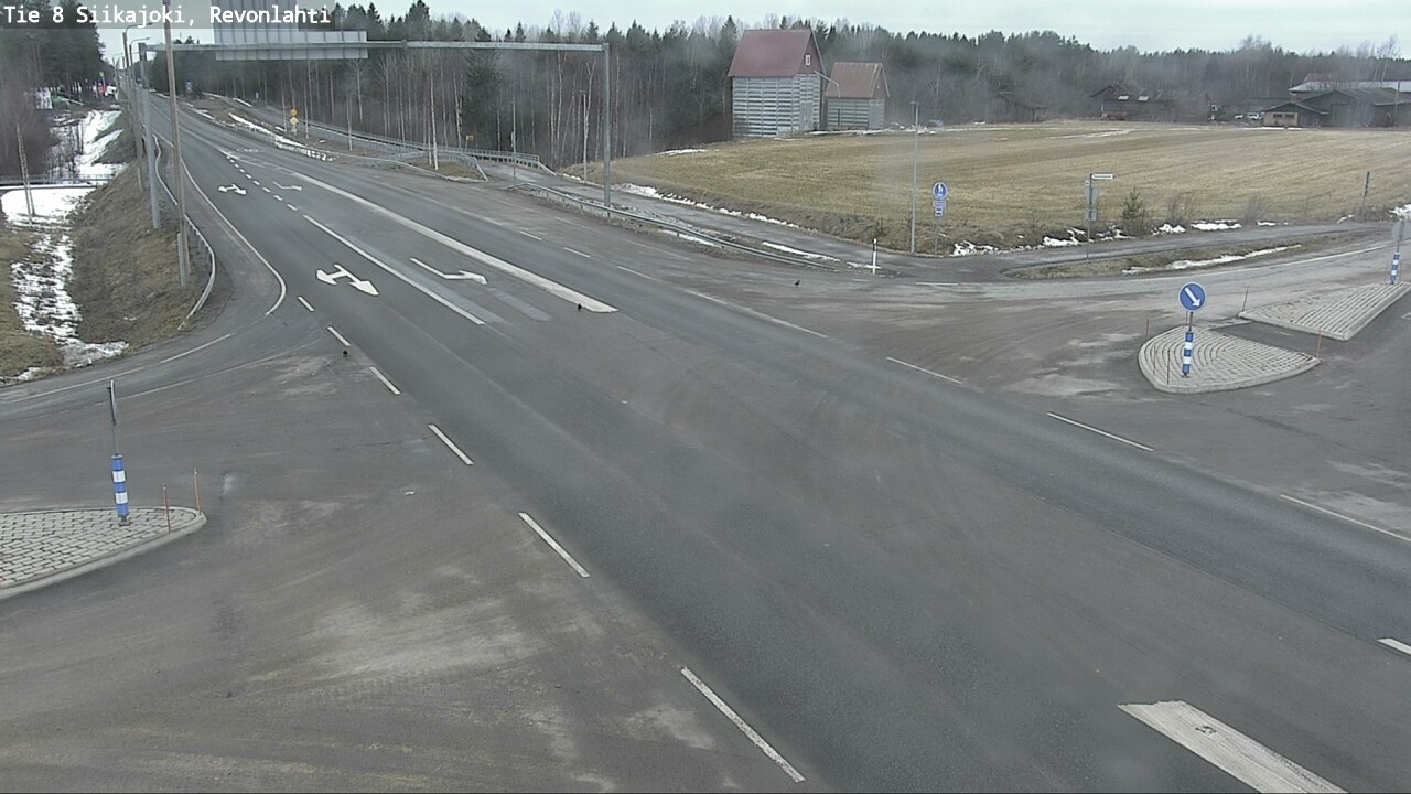 Kelikamerat Kuva Tie 8 Siikajoki, Revonlahti, Siikajoki, Pohjois-Pohjanmaa