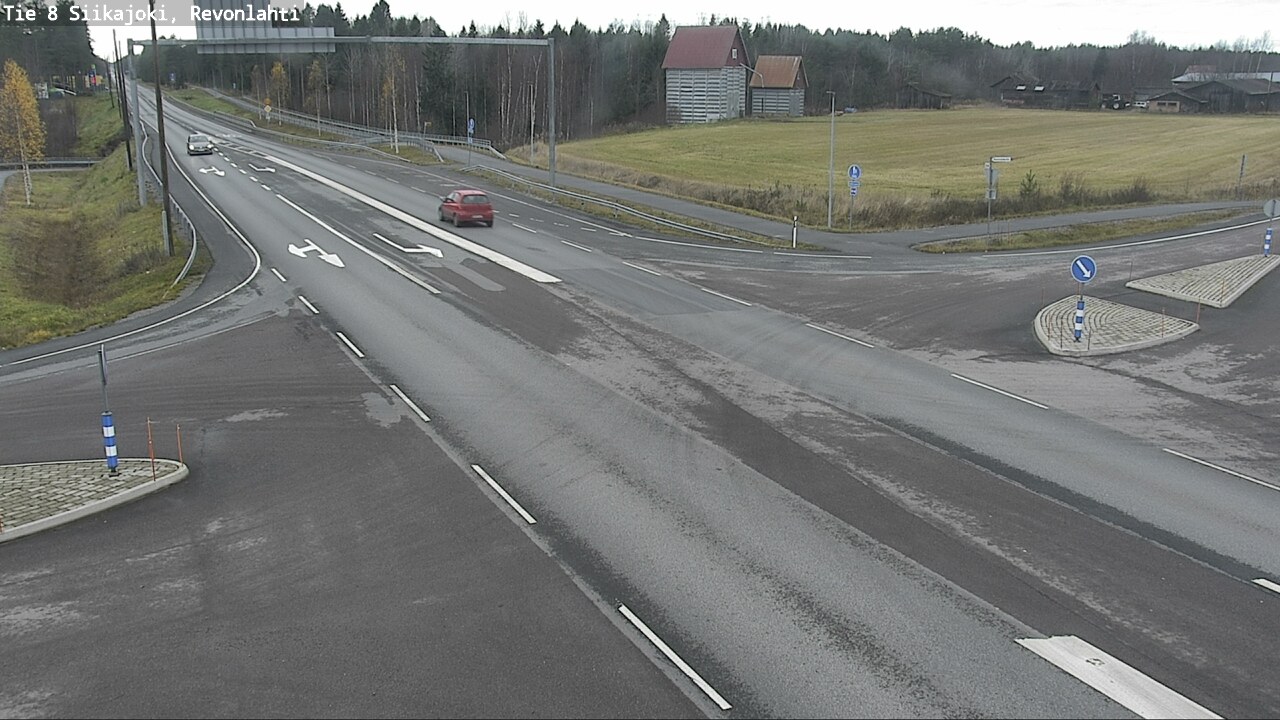 Kelikamerat Kuva Tie 8 Siikajoki, Revonlahti, Siikajoki, Pohjois-Pohjanmaa