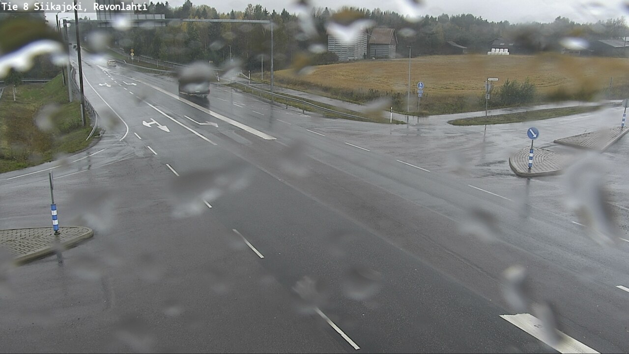 Weather Camera Image Road 8 Siikajoki, Revonlahti, Siikajoki, Pohjois-Pohjanmaa