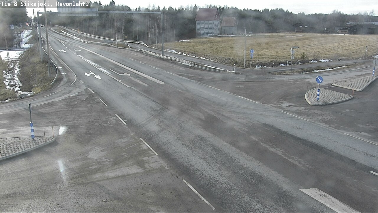 Kelikamerat Kuva Tie 8 Siikajoki, Revonlahti, Siikajoki, Pohjois-Pohjanmaa