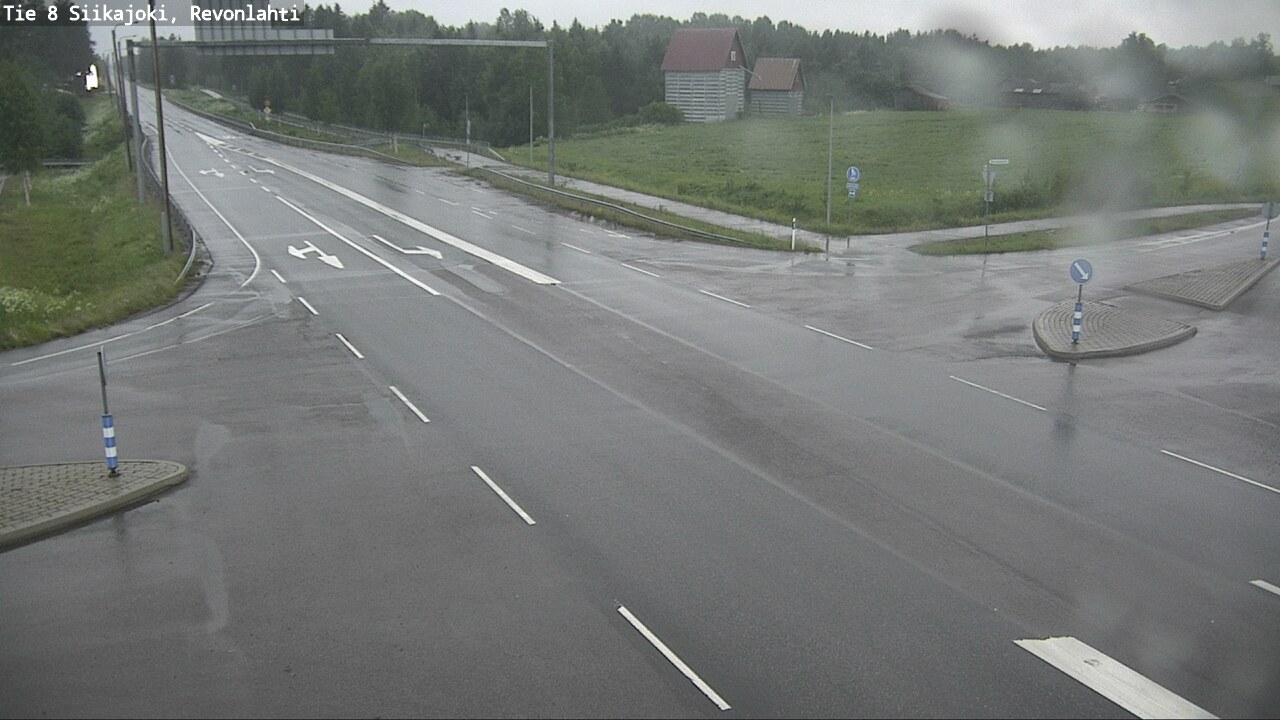 Kelikamerat Kuva Tie 8 Siikajoki, Revonlahti, Siikajoki, Pohjois-Pohjanmaa