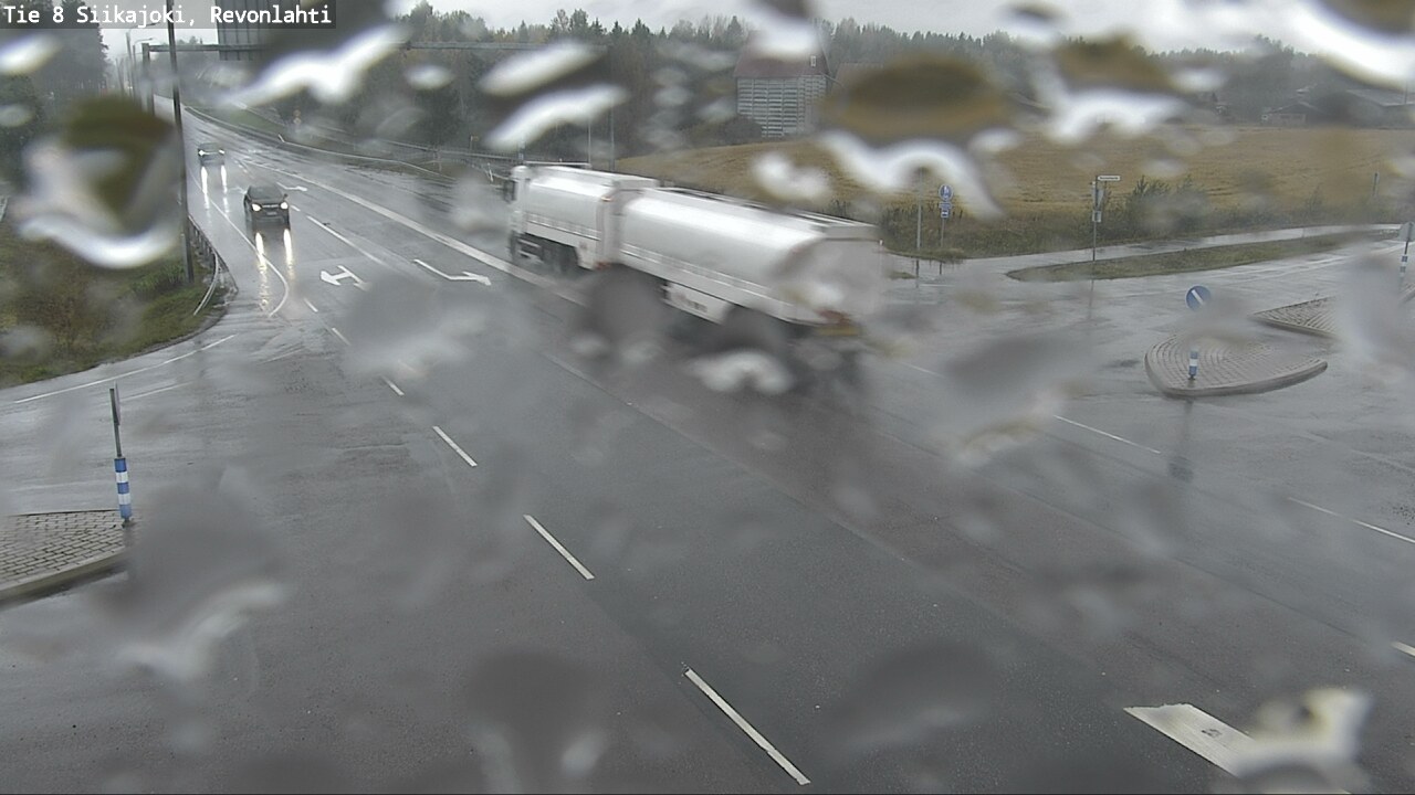 Weather Camera Image Road 8 Siikajoki, Revonlahti, Siikajoki, Pohjois-Pohjanmaa