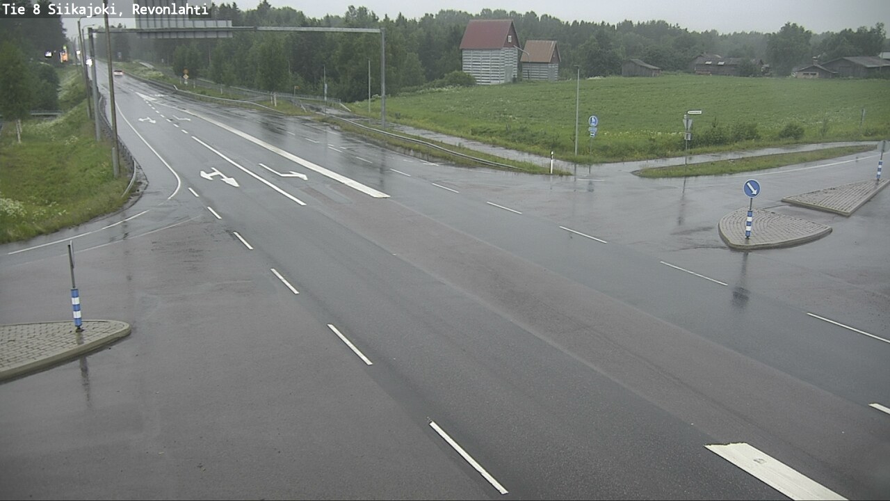 Kelikamerat Kuva Tie 8 Siikajoki, Revonlahti, Siikajoki, Pohjois-Pohjanmaa