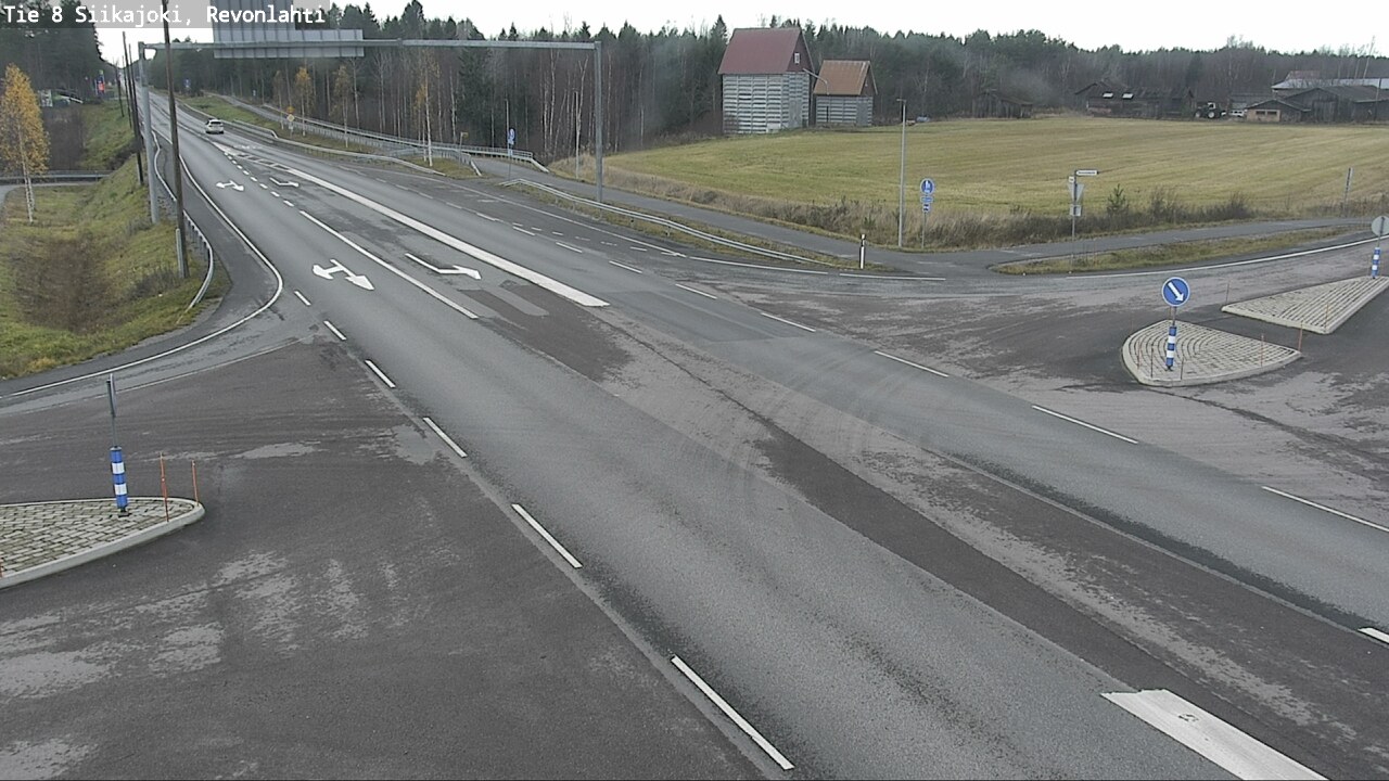 Kelikamerat Kuva Tie 8 Siikajoki, Revonlahti, Siikajoki, Pohjois-Pohjanmaa