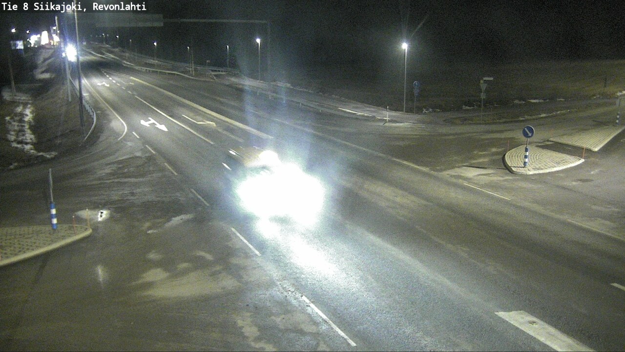 Kelikamerat Kuva Tie 8 Siikajoki, Revonlahti, Siikajoki, Pohjois-Pohjanmaa