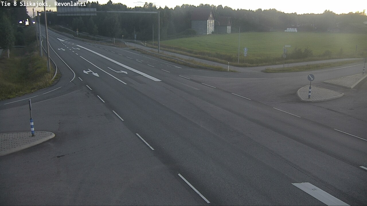 Kelikamerat Kuva Tie 8 Siikajoki, Revonlahti, Siikajoki, Pohjois-Pohjanmaa