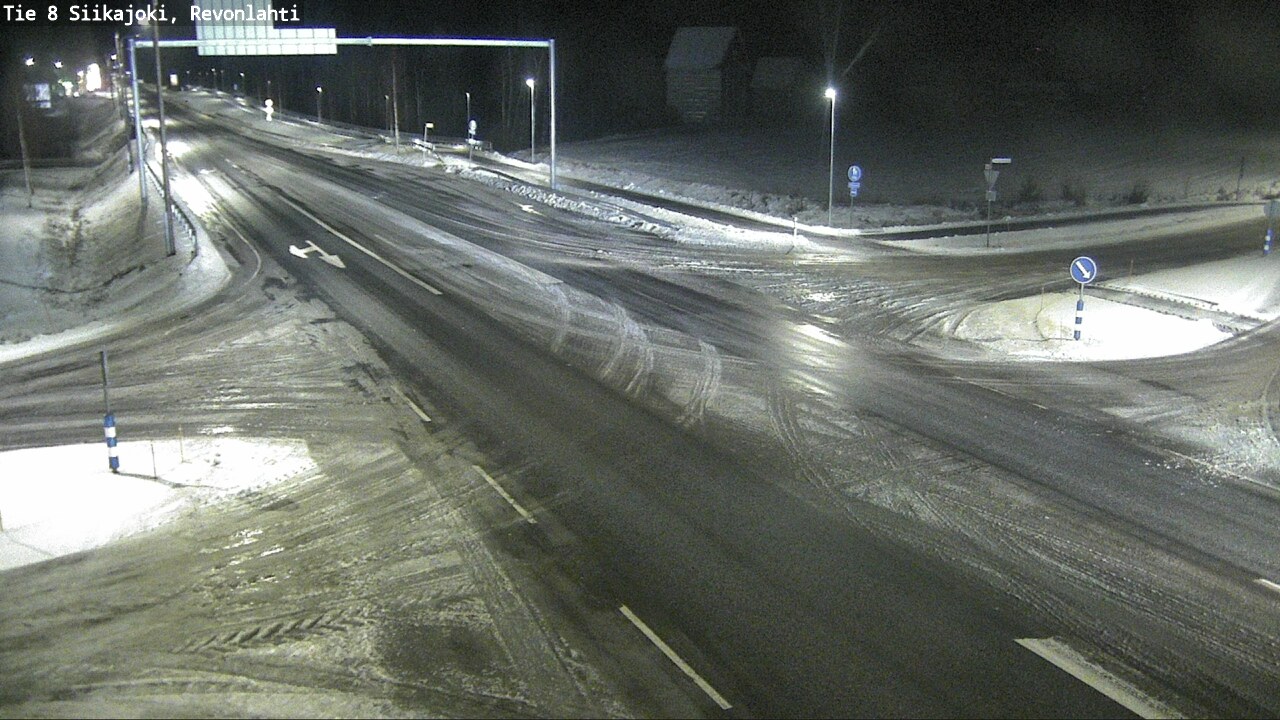 Kelikamerat Kuva Tie 8 Siikajoki, Revonlahti, Siikajoki, Pohjois-Pohjanmaa