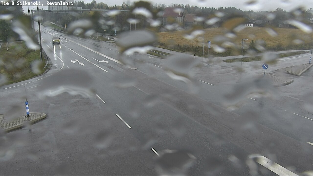 Weather Camera Image Väg 8 Siikajoki, Revolax, Siikajoki, Pohjois-Pohjanmaa