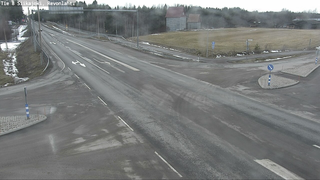 Kelikamerat Kuva Tie 8 Siikajoki, Revonlahti, Siikajoki, Pohjois-Pohjanmaa