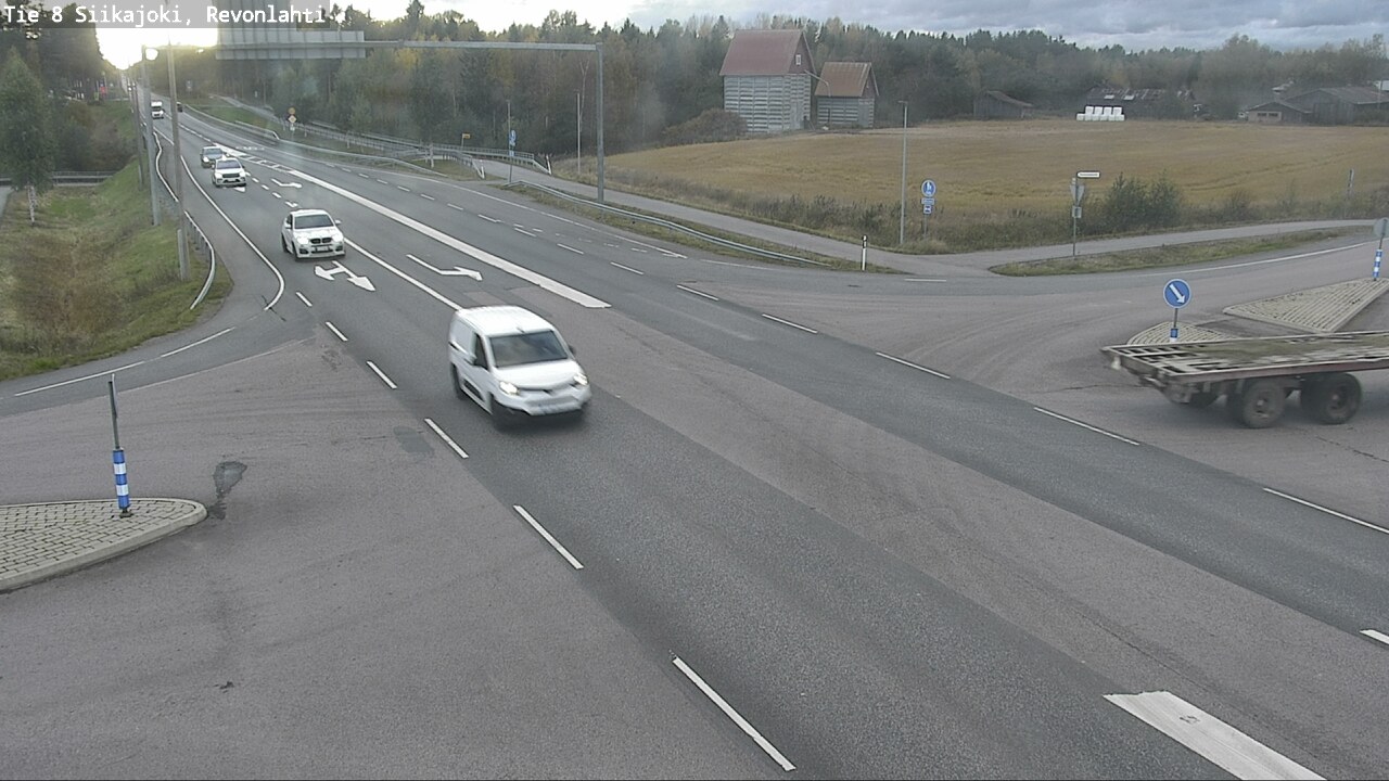 Kelikamerat Kuva Tie 8 Siikajoki, Revonlahti, Siikajoki, Pohjois-Pohjanmaa