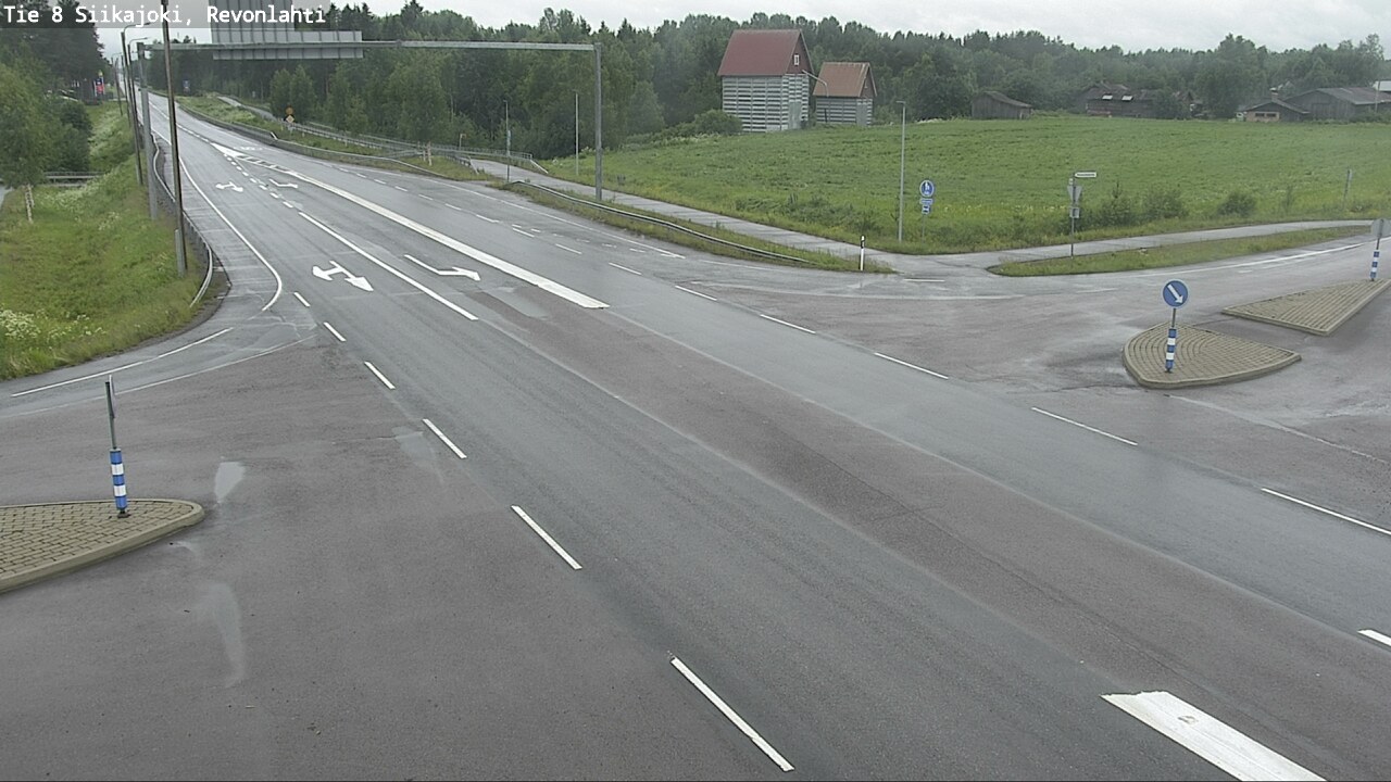 Kelikamerat Kuva Tie 8 Siikajoki, Revonlahti, Siikajoki, Pohjois-Pohjanmaa