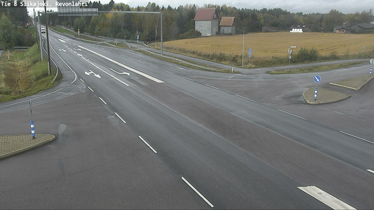 Kelikamerat Kuva Tie 8 Siikajoki, Revonlahti, Siikajoki, Pohjois-Pohjanmaa