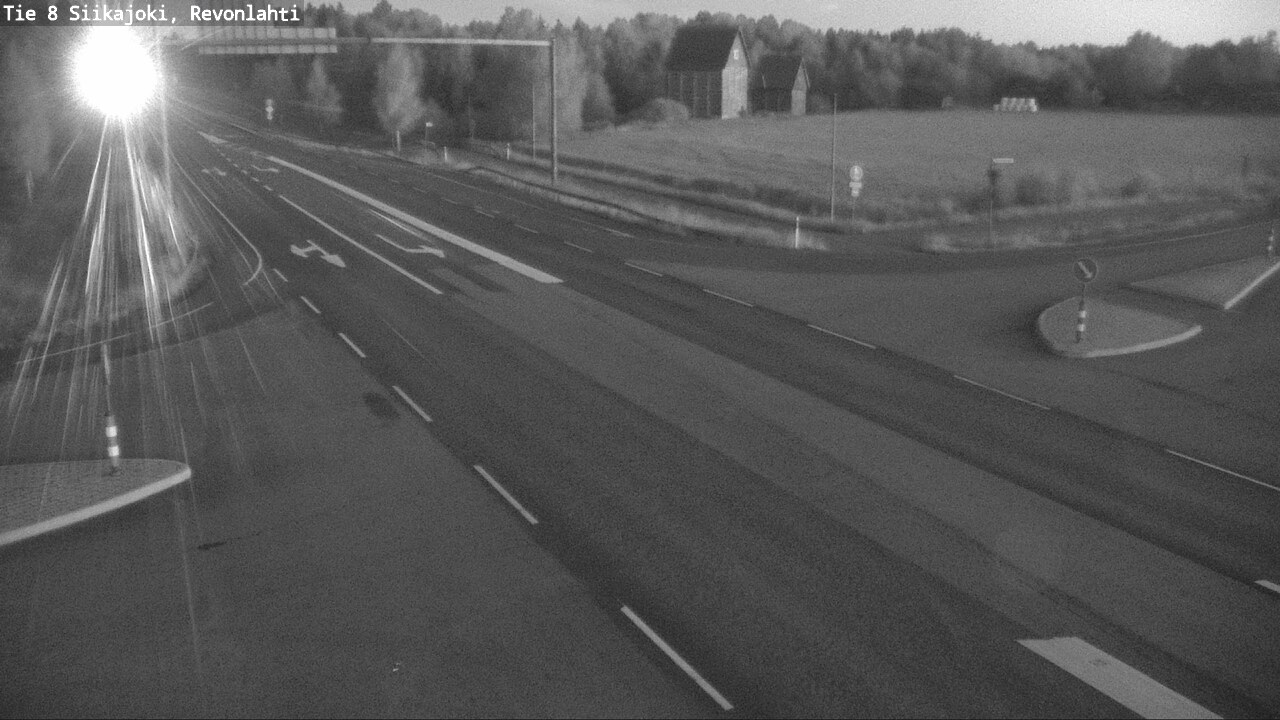 Kelikamerat Kuva Tie 8 Siikajoki, Revonlahti, Siikajoki, Pohjois-Pohjanmaa