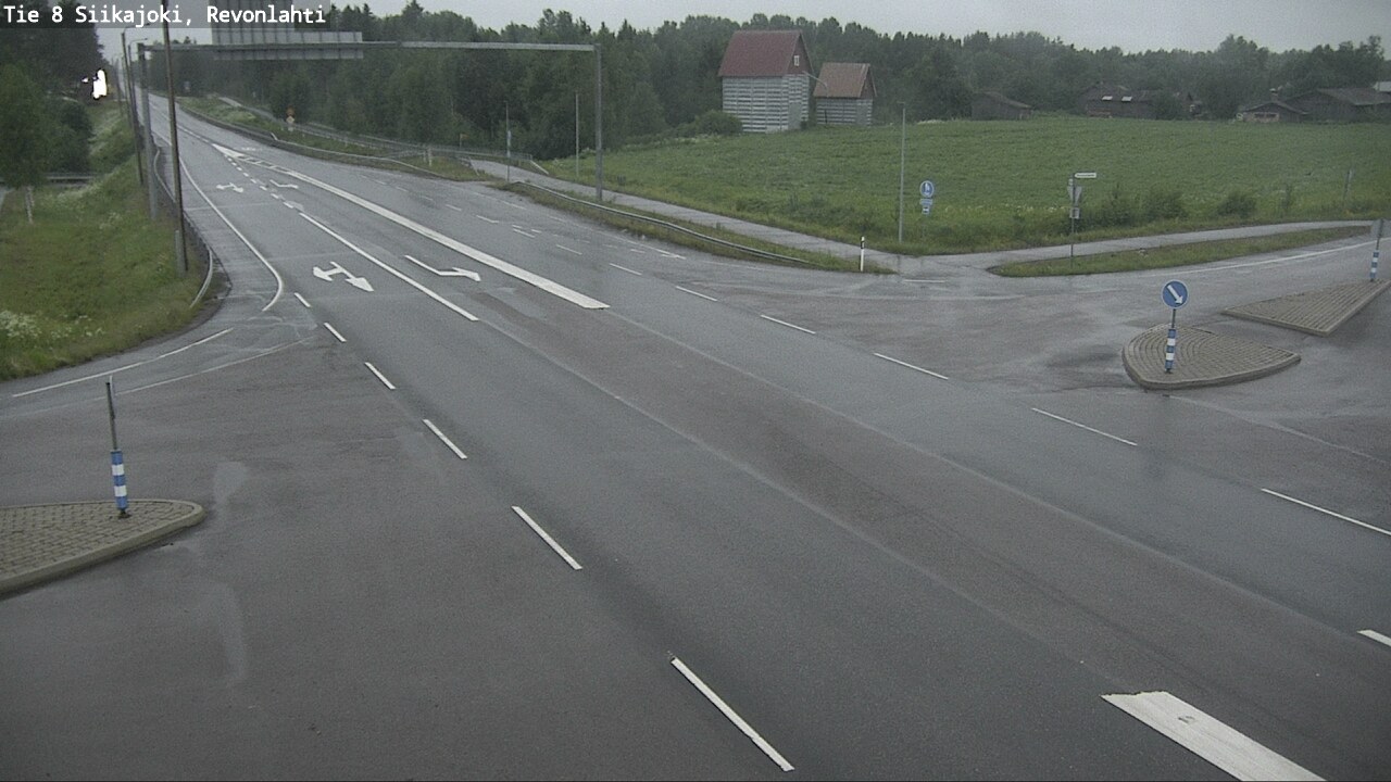 Kelikamerat Kuva Tie 8 Siikajoki, Revonlahti, Siikajoki, Pohjois-Pohjanmaa