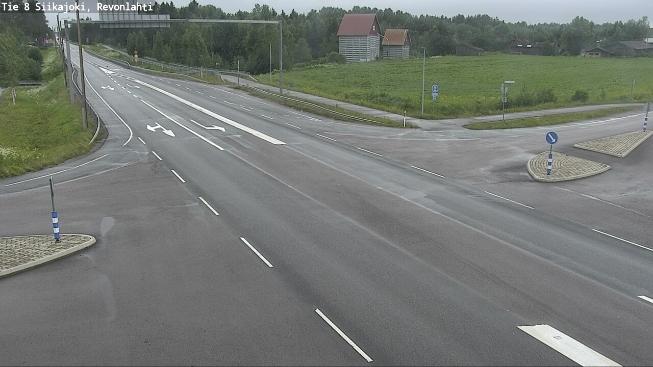 Weather Camera Image Väg 8 Siikajoki, Revolax, Siikajoki, Pohjois-Pohjanmaa