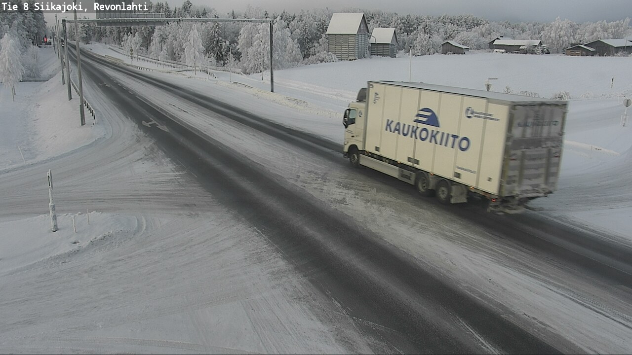 Kelikamerat Kuva Tie 8 Siikajoki, Revonlahti, Siikajoki, Pohjois-Pohjanmaa