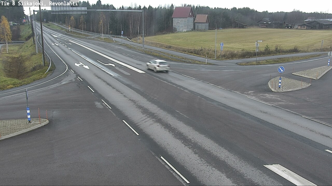 Kelikamerat Kuva Tie 8 Siikajoki, Revonlahti, Siikajoki, Pohjois-Pohjanmaa