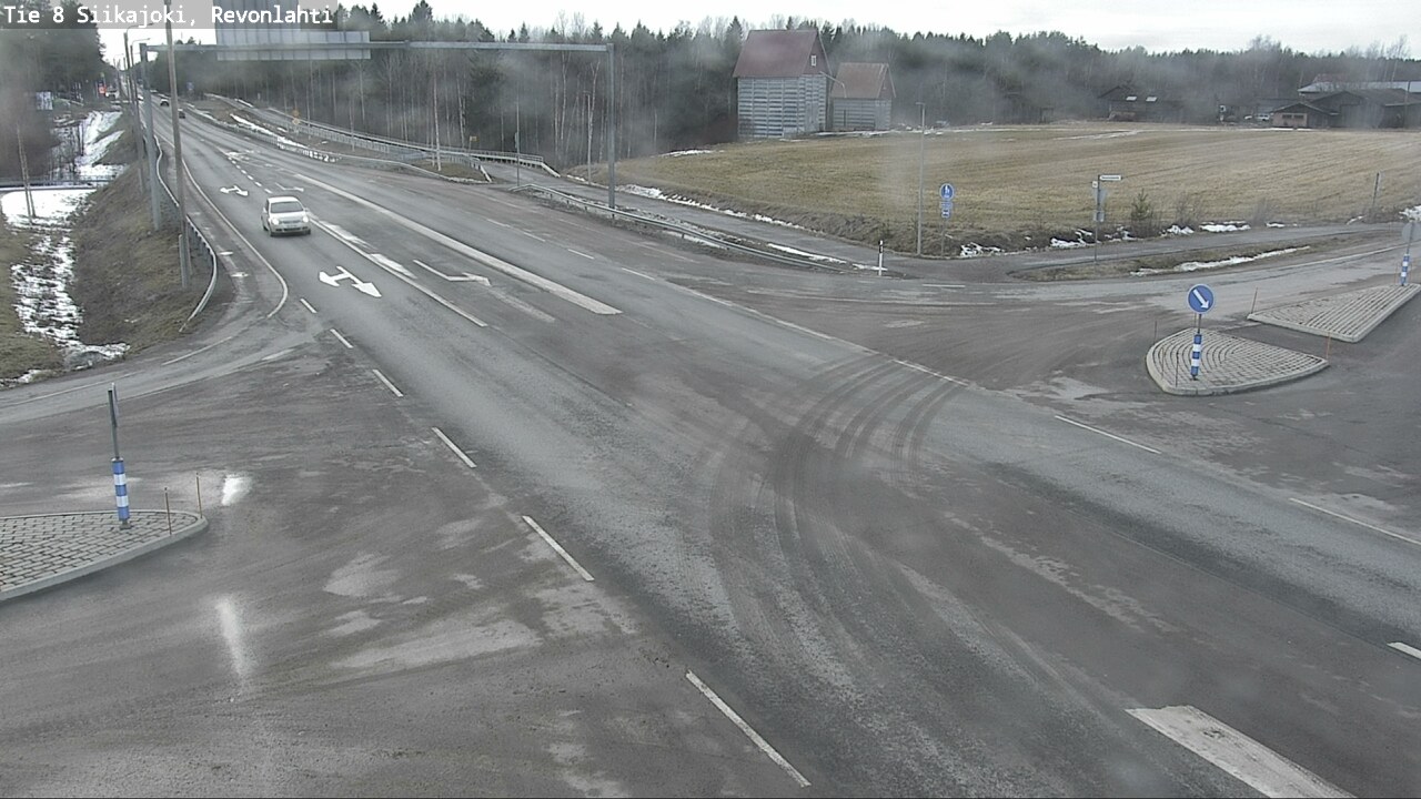 Kelikamerat Kuva Tie 8 Siikajoki, Revonlahti, Siikajoki, Pohjois-Pohjanmaa