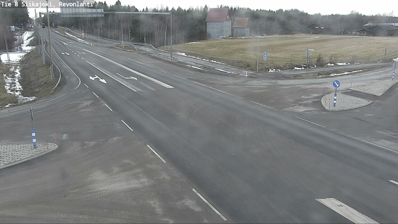 Kelikamerat Kuva Tie 8 Siikajoki, Revonlahti, Siikajoki, Pohjois-Pohjanmaa